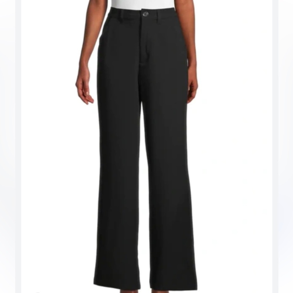 WeWoreWhat black high rise trousers